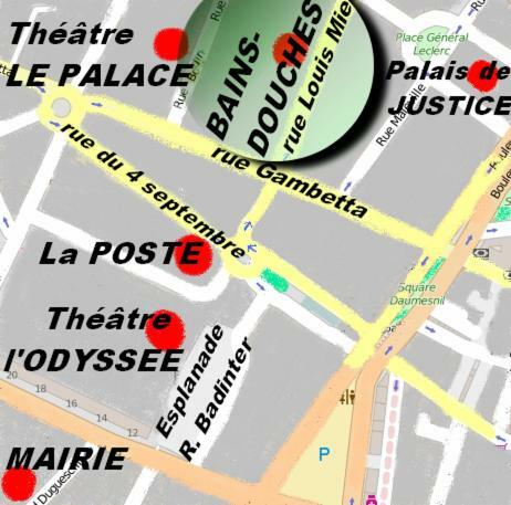 Les Bains Douches Lejlighedshotel Périgueux Eksteriør billede